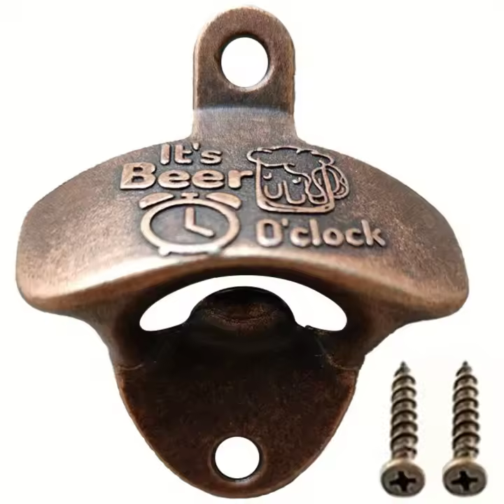 Abrepuertas Vintage Retro Para Cerca Con Tornillos Decoración De Bar Y Cocina Herramienta DIY Para BBQ 1 Pieza - 1