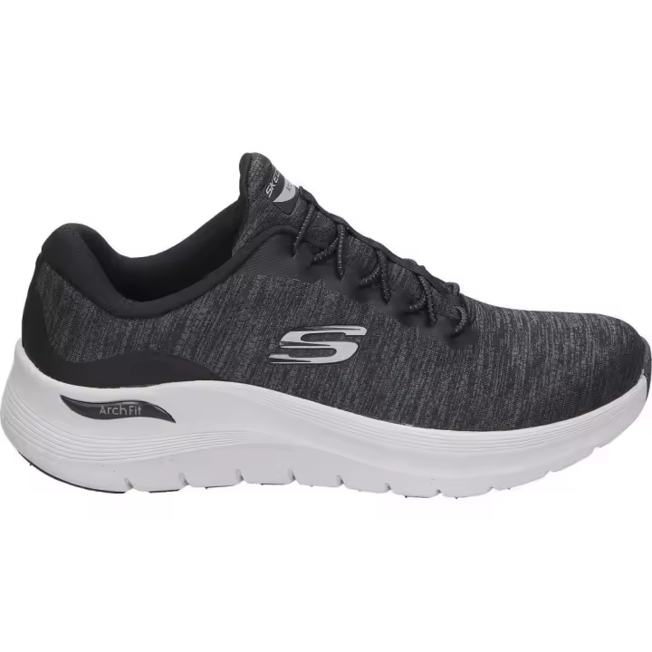 SKECHERS | Zapatilla Skechers Arch Fit 2.0 Upperhand para Hombre – Deportiva en Color Negro – Sneaker con Cierre de Cordones – Estilo Casual – Cómodas y Ligeras – Modelo 232709-BKGY - 1