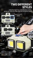 Linterna Frontal Recargable 1000 Lumen LED Para Camping Pesca Y Actividades Al Aire Libre Con Luz Blanca Y Roja Impermeable - details 3
