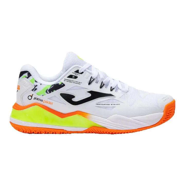 Zapatillas Joma Spin blanco para hombre. Suele Omni apto para pádel y tenis - 1