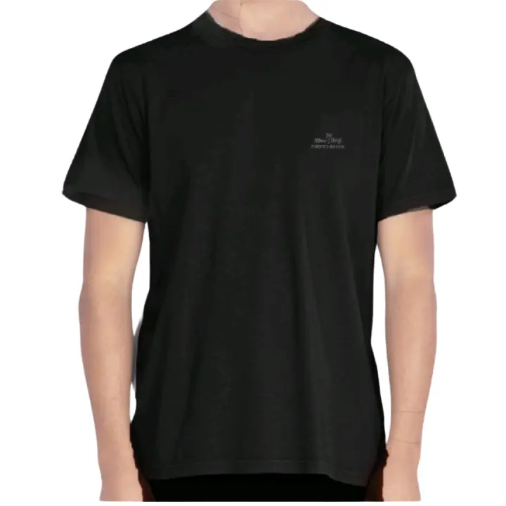 Camiseta de hombre negra con bordado  "MAUISURF/PUERTO BANUS" - 1