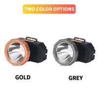 Linterna Frontal LED Portátil Recargable Con Batería 18650 Integrada Para Camping Y Pesca Modos De Iluminación 3 Ángulo De Haz 180° Impermeable - details 8