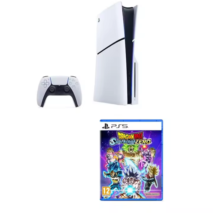 Playstation 5 Slim (Lector), Chasis D, 1TB + Dragon Ball Z: Sparking Zero - 1