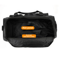 Bolsa De Viaje PU Para Hombres Y Mujeres Bolsa De Gimnasio Deportiva De Senderismo Exterior Con Zapatillas Gran Capacidad Separador Seco Y Humedo Para Yoga Y Fitness - details 6