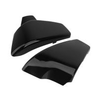 Cubiertas Laterales De Batería Para Motocicleta En Negro Para Honda VLX600 VT600 C CD Shadow Steed VT400 1999-2008 Guardia De Parachoques De Aluminio ABS - details 3