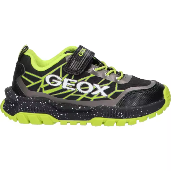 Deportivas de Niño GEOX J15AXB 0FUCE J TUONO BOY C0802 BLACK-LIME - 1