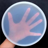 Molde De Silicona Para Artesanía Y Joyería Forma Redonda Transparente Herramienta Para La Creación De Pendientes De Epoxy Y Agates DIY - details 8