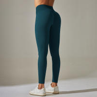 Leggings De Yoga Para Mujer Levantamiento De Glúteos Gimnasio Pantalones De Deporte Cintura Alta Fitness Leggings Transparentes Ejercicio Running - details 10