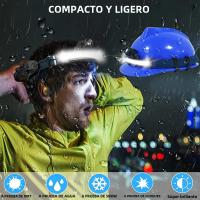 Linterna Frontal LED XPG+COB Con Zoom Recargable USB Y Batería 18650 Para Camping Pesca Y Actividades Al Aire Libre - details 6