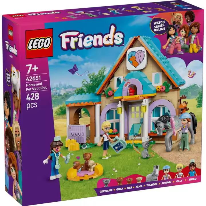 Lego 42651 Caballo y clínica veterinaria Lego Friends - 1