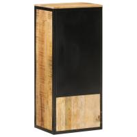 vidaXL Mueble de baño madera maciza de mango y hierro 40x27x90 cm - details 3