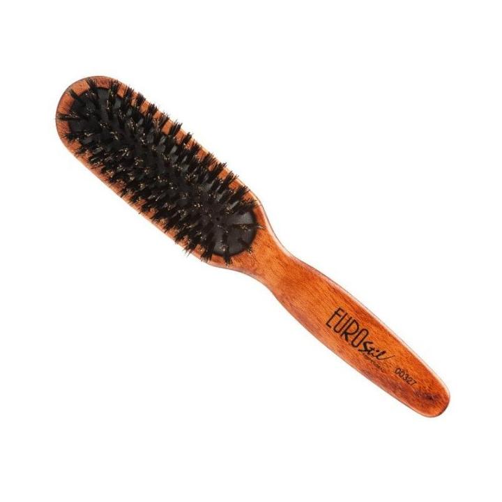 Eurostil Cepillo Fuelle Cerdas Naturales Javali para Pelo, Barba y Bigote