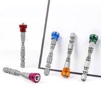 Juego De 5 Piezas De Bits De Destornillador Magnético PH2 Tamaño 1/4 Hexagonal Para Destornillador Eléctrico Y Drywall Acero De Aluminio Cromo Magnético No Slip - details 12