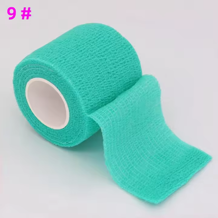 COYOCO Venda Elástica Autoadhesiva Colorida 4.8m Tira De Deporte Para Soporte De Rodilla Muñeca Dedos Tobillo Perro Gato Tatuaje - 1