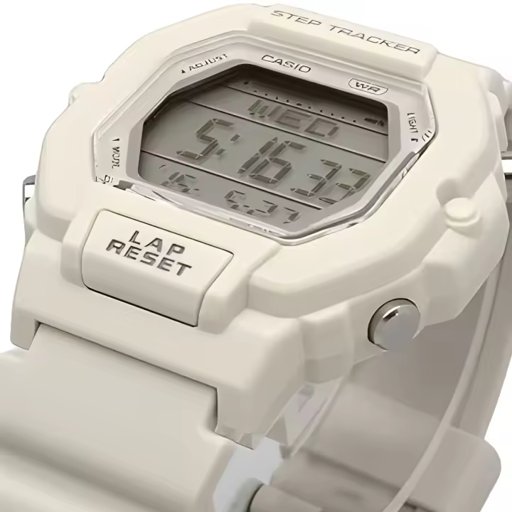 reloj deportivo Casio LWS-2200H-8AV 100m WR Contador de vueltas Alarma Luz LED - 1
