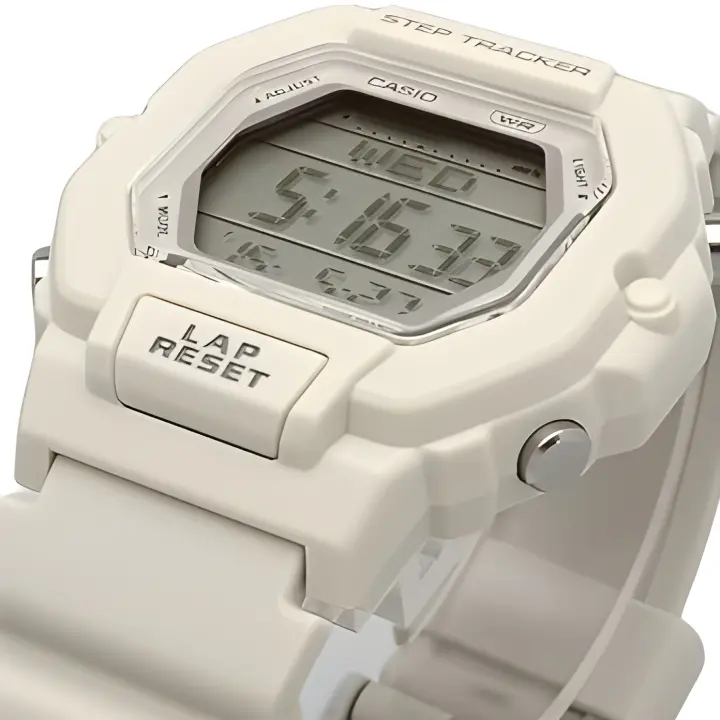reloj deportivo Casio LWS-2200H-8AV 100m WR Contador de vueltas Alarma Luz LED - 1