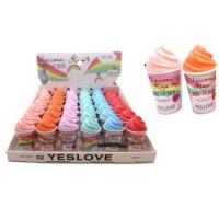 YES LOVE 3 unidades de Bálsamo Labial Hidratante de Gran Sabor en Forma de Helado - Colores y Sabores - Regalo Ideal - details 0
