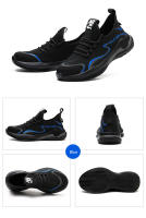 Zapatos de seguridad ligeros para hombre, zapatillas de trabajo transpirables con puntera de acero, antigolpes y ANTIPERFORACIONES - details 10