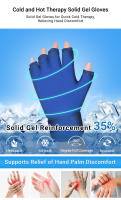 Guantes domésticos, compresas Frías y Calientes, gel frío, Guantes solidos, de Hielo Bolsa, inclusive de Hielo frío y Caliente de Doble propóstico, Guantes De gel protector Solar - details 1