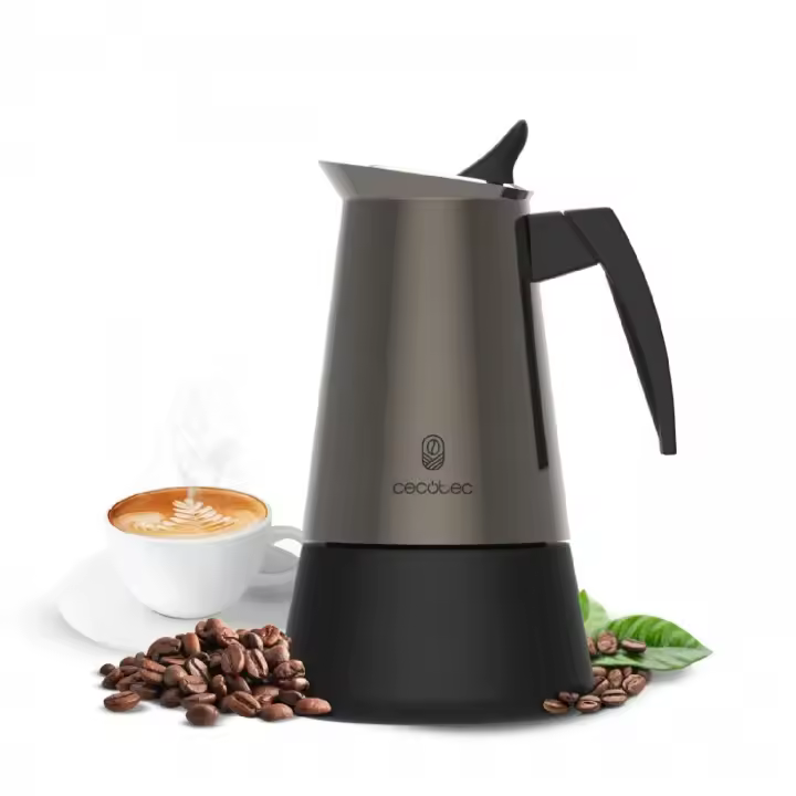 Cecotec Cafetera italiana Piccolina 600 Gold - 1