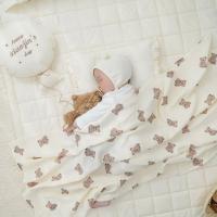 SPEIRA Manta de Gasa de Oso para Bebe, Manta de Diseños animados para niños, Manta para dormir la siesta - details 2