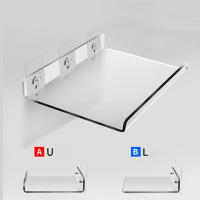 Estante Flotante De Acrílico Transparente Para Libros Y Organización De Espacio Soporte De Pared Para Maquillaje Y Exhibición De Fotos - details 0