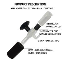 Medio De Filtro Multicapa Duradero Para Acuario Mini Filtro Bioquímico Esponja Interna Purificadora Para Incremento De Gas De Oxígeno En Tanque De Peces - details 3
