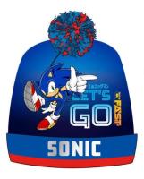 Pack Infantil Guantes + Gorro Pompón Sonic Let´s Go - details 1
