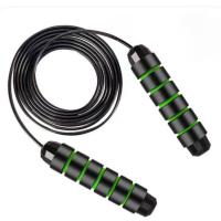 Cuerda De Saltar Ajustable Con Manos De Espuma Y Rodamientos De Bola Para Fitness Cuerda De Acero Adecuada Para Entrenamiento Cardio Unisex - details 7
