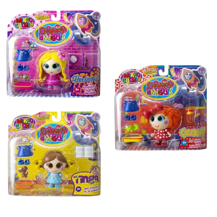 Pack de 3 muñecas Chamoy - 1