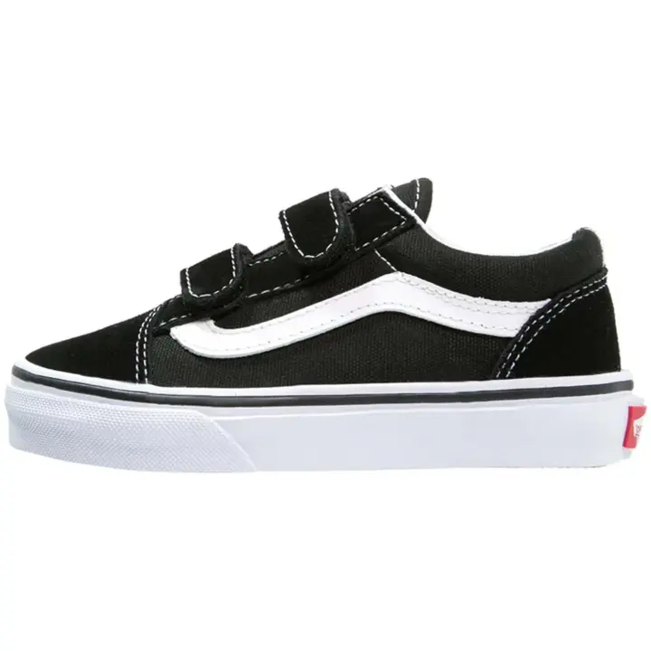 Zapatillas Vans Old Skool V para niños unisex en color negro - 1