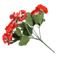 10 Cabezas De Margarita Artificial 26cm Bouquet Para Boda Fiesta Hogar Rama De Flores Artificiales Material COTON - details 8