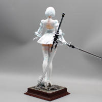 Figura De Juego Nier Automata 2B 27.5cm Cuatro Estilos Estatua De Mecha Lifeform Decoración De Escritorio Regalo De Juguetes Para Coleccionistas - details 4