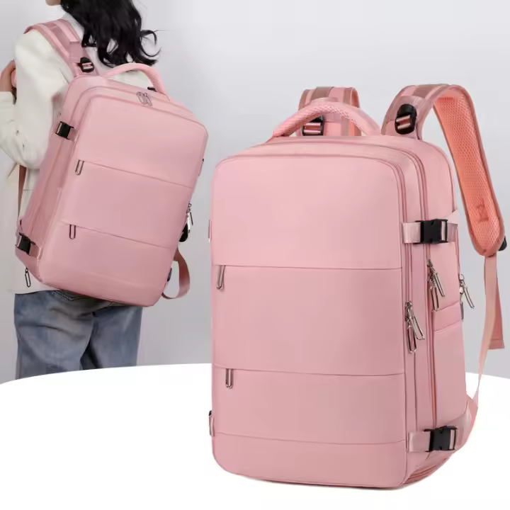 Mochila para ordenador portátil de 15,6 pulgadas para mujer, bolsa de viaje para viaje, bolsas de hombro, bolso escolar para est - 1