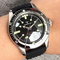 Reloj De Buceo Automático Tandorio 40mm Cristal De Zafiro Domado Acero Inoxidable Luminoso Resistente Al Agua 20BAR Masculino - details 27