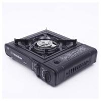 Cocina portátil dual HOPE HOME, funciona con cartucho de gas o botella de gas externa ,Estufa de Gas Portátil para Camping y Viajes | Ligera, Segura y Eficiente | Ideal para Exteriores e Interiores - details 1