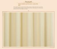 Cortina De Baño Impermeable Y Antimoho En Color Sólido Cortina De Ducha Térmica Para Habitación De Baño Material De Tela - details 8