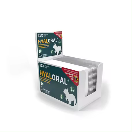HYALORAL RAZAS PEQUEÑAS Y MEDIANAS 270 COMP Pharmadiet - 1