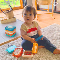 Juguetes Montessori Tablero De Actividades Para Bebés Cubo Sensorial Con Habilidades De Motor Finas Juguete Educativo Para Niños Mayores De 1 Año - details 7