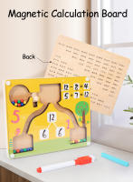 Juego De Matemáticas Magnéticas Montessori Para Niños Juguetes Educativos De Madera Para La Identificación De Colores Y Conteo En Preescolar - details 1