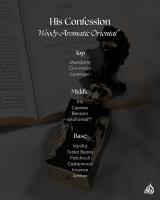 Perfume Lattafa His Confession Eau De Parfum 100ml - Fragancia seductora para hombres - details 2