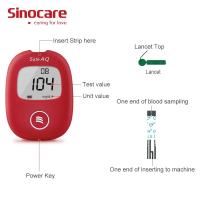 Glucómetro, 50 x Tiras Medidor Glucosa en Sangre, Medidor Sangre Glucosa en Sangre - mg/dL (Safe AQ Voice)（Monitor de glucosa mg/dL + 50 tiras reactivas + 50 agujas） - details 0