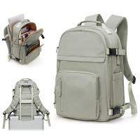 Mochila de viaje para hombre y mujer, morral de equipaje de mano, resistente al agua, ideal para ordenador portátil de Negocios, Universidad, Ryanair - details 7