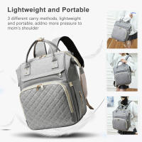 Bolsa De Bebé Plegable Para Mamá Múltiples Funciones Impermeable Gran Capacidad Para Viajes Al Aire Libre Cuidado Del Bebé - details 12
