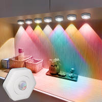Lámpara De Escritorio Magnética Colgante En Color LED Para Armario Y Ambiente Luz De Noche Forma Estelar Sin Bombillas Incluidas - details 0