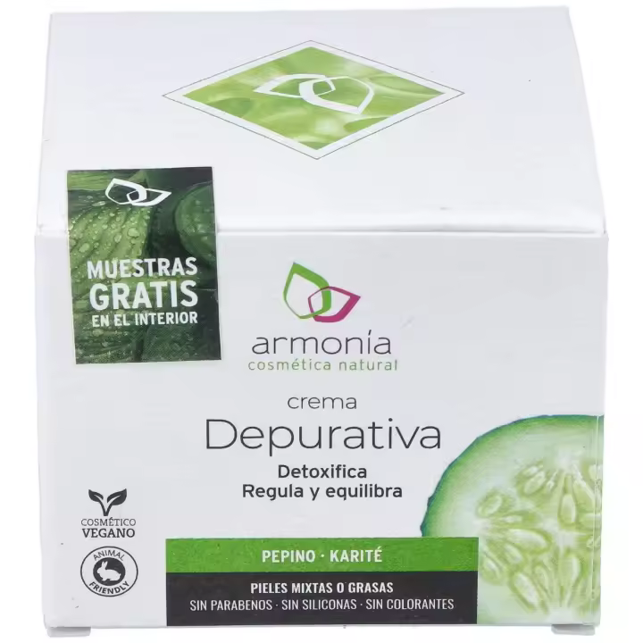Armonia Crema Facial Pepino Depurativa 50Ml - 1