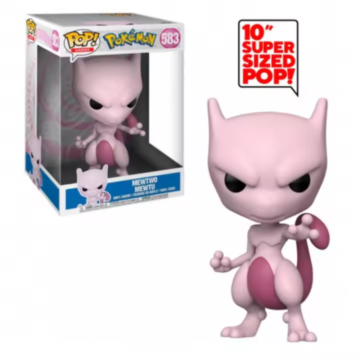 Funko pop Mewtwo Jumbo 10" 583 Pokemon - 1