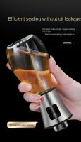 Olla de aceite Pulverizador de aceite para cocinar Botella de spray Barbacoa Freidora de aire multifunción Vidrio Olla de aceite de alta presión para hornear - details 19