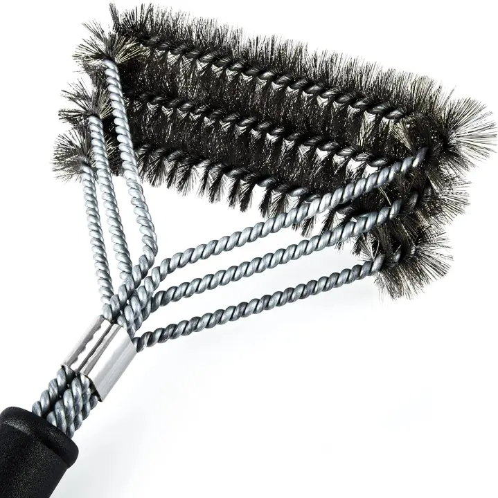 Grill brush stainless steel,grill accessories wire brush grill,grill cleaner gas grill grill brushes,grill grate brush - 1