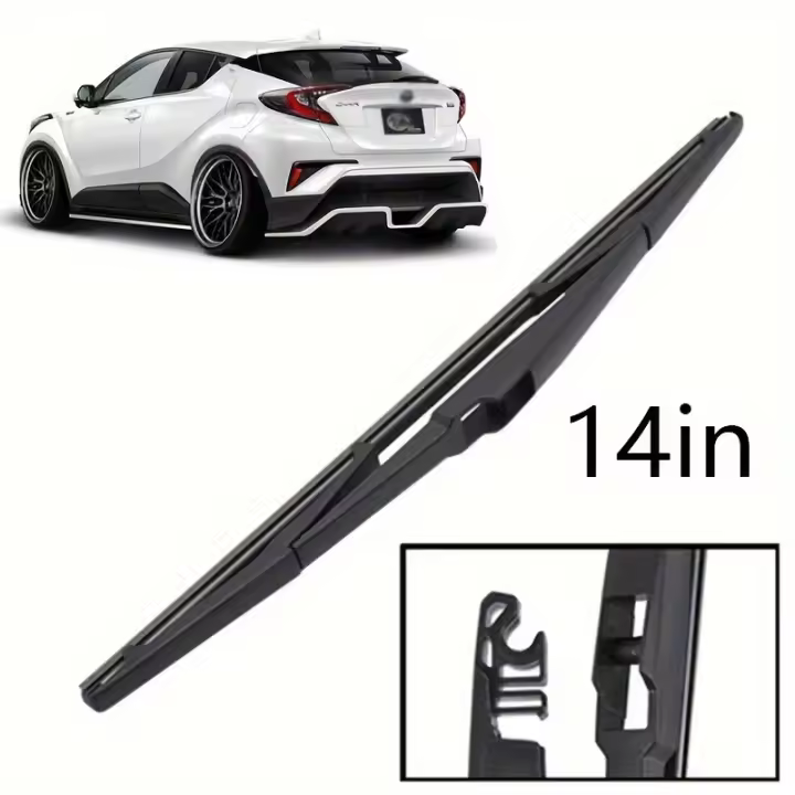 Limpiaparabrisas Trasero 14" Para Toyota C-HR 2016-2023 Cepillo De Lluvia Para Ventana De Tailgate Material De Goma - 1